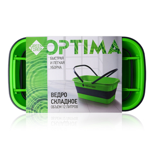 #06119 Green Fiber OPTIMA Ведро складное